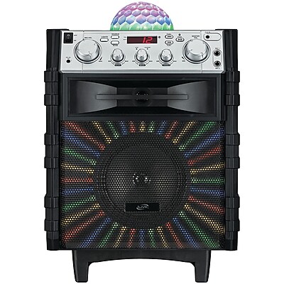 Ilive Isb785b Tailgate Speaker With Disco Ball