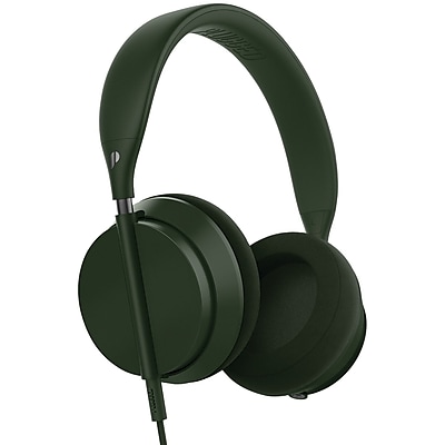 Plugged Pcrwn16og Crown Series Headphones With Microphone olive gun