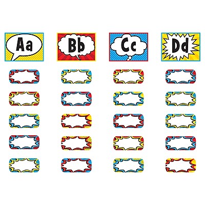 Teacher Created Resources Superhero Alphabet Word Wall Bulletin Board Set TCR5847