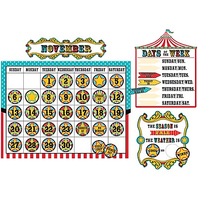 Teacher Created Resources Carnival Calendar Bulletin Board TCR5720