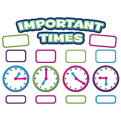 Teacher Created Resources Important Times Mini Bulletin Board TCR5785