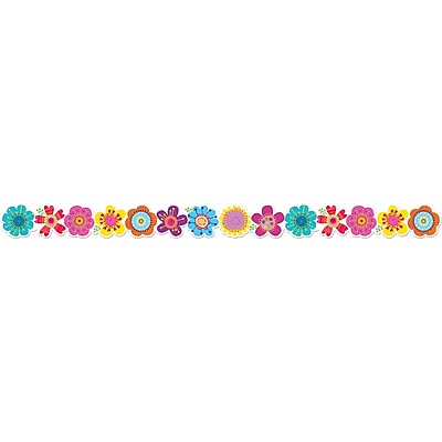 Creative Teaching Press 37 x 3 Springtime Blooms Border CTP2680