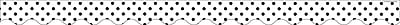 Teacher Created Resources 37 x 3 Black Polka Dots on White Scalloped Border Trim TCR5593