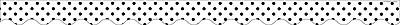 Teacher Created Resources 37 x 3 Black Polka Dots on White Scalloped Border Trim TCR5593