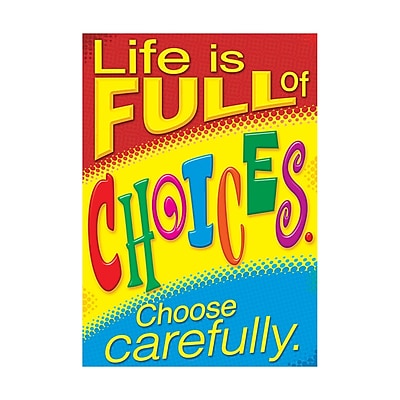 Argus 19 x 13 Life Choose Carefully. Poster T A67062