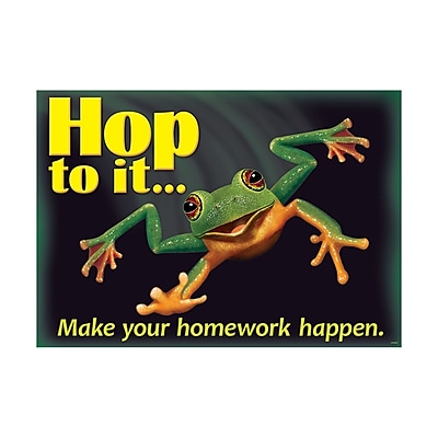 Argus 19 x 13 Hop to it... Make your homework Poster T A67054