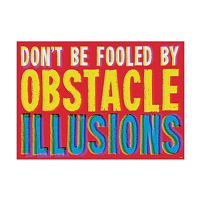 Argus 19 x 13 DON T BE FOOLED By OBSTACLE Poster T A67053