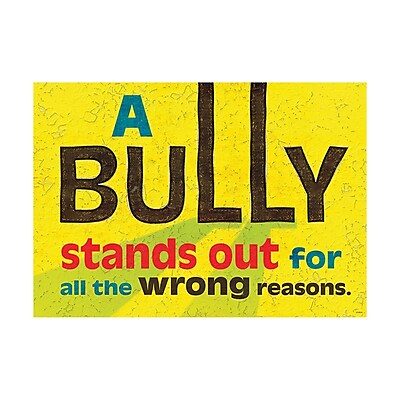 Argus 19 x 13 A BULLY stands out Poster T A67045