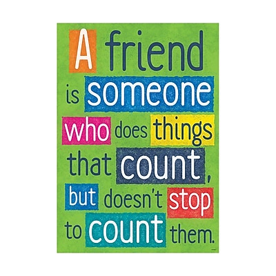 Argus 19 x 13 A friend is someone who Poster T A67013