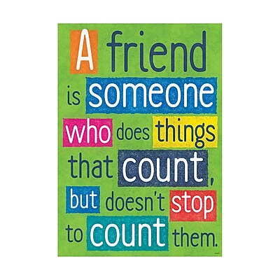 Argus 19 x 13 A friend is someone who Poster T A67013