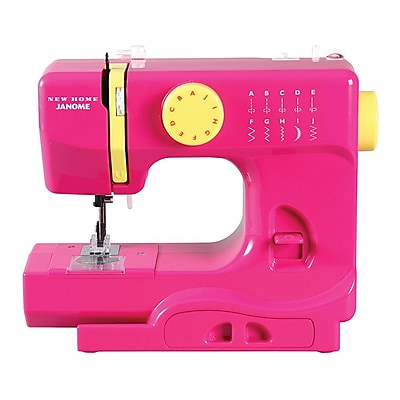 Janome Portable Sewing Machine; Fast Lane Fuchsia