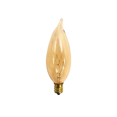 Bulbrite INC CA10 25W Dimmable 2700K Antique 6PK 412025