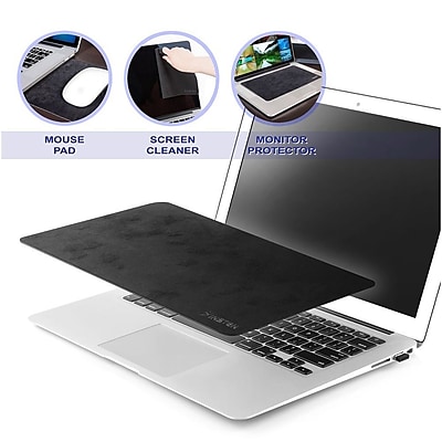 Insten Multi functional Mouse Pad Act as Screen Protector Cleaning Cloth 10.8 x 6.3 2208926