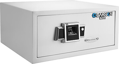 Barska Biometric Fingerprint Safe White Ax12404