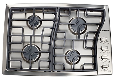Verona 30'' Gas Cooktop with 4 Burners and Side Control