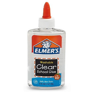 Elmer s Liquid School Glue Clear Washable 5 Ounces 1 Count