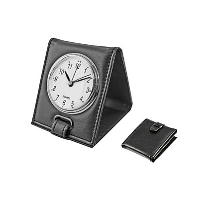 Natico FOLDING ALARM CLOCK BLACK (NOI244)