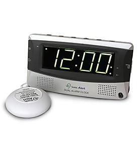 Sonic Bomb Dual Alarm Clock with Bed Shaker (TLDY394)