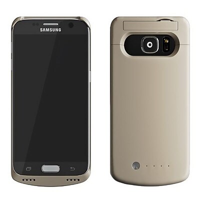 Mota Tamo Extended Battery Case for Samsung Galaxy S7, 3500 mAh, Gold (TA-S7BAT1-D)