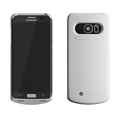 Mota Tamo Extended Battery Case for Samsung Galaxy S7 Edge, 5000 mAh, White (TA-S7ED1-W)