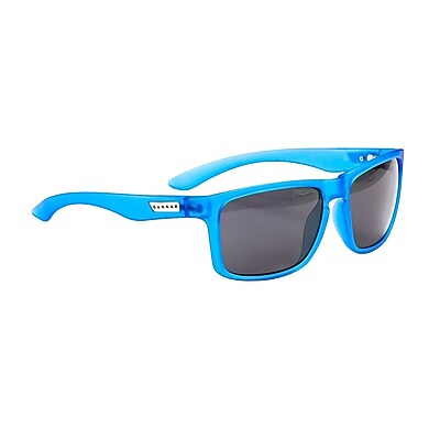 GUNNAR RX INTERCEPT Advanced Outdoor Sunglasses Cobalt Frame Gray Lens INT 06407