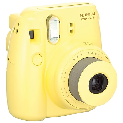 Fujifilm Instax Mini 8 Instant Film Camera Accessory Kit Yellow