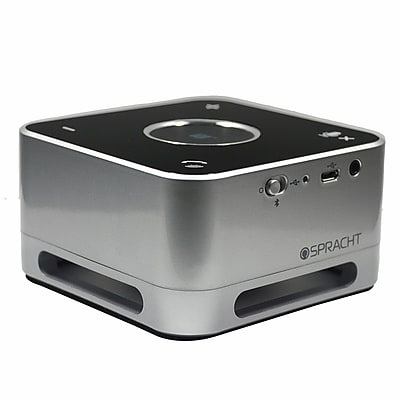 Spracht MCP 3030 5 W Conference Mate Combo Bluetooth USB Speaker Silver