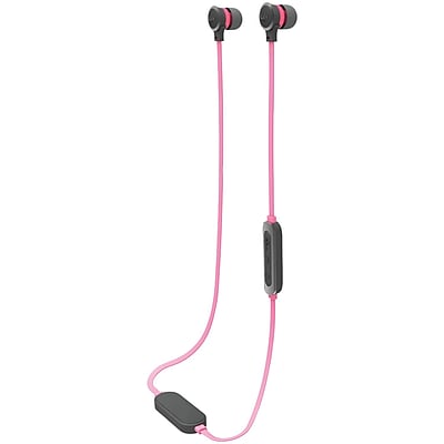 iLuv Neonairbpkn In ear Bluetooth Stereo Headphones With Microphone pink