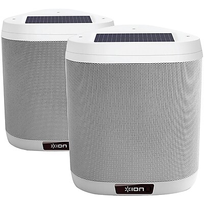 Ion Isp64p Keystone Solar charged Patio Speakers