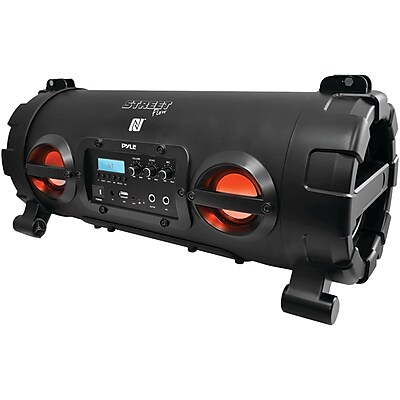 Pyle Pro Pbmspg130bk Portable Bluetooth Boom Box Speaker black