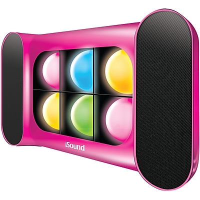 Isound Isound 5248 Iglowsound Wired Speaker System pink
