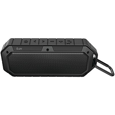Iluv Collisionbk Rugged and Water resistant Bluetooth Speaker