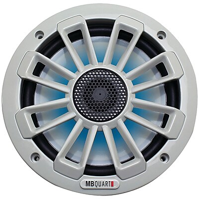 Mb Quart Nk1 116l Nautic Series 6.5 120 watt 2 way Coaxial Speaker System with Led Illumination