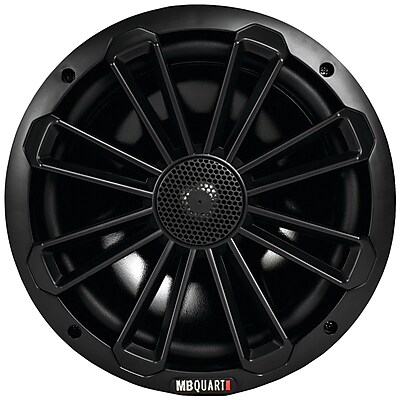 Mb Quart Nk1 120b Nautic Series 8 140 watt 2 way Coaxial Speaker System With Matte Black Finish not Illuminated