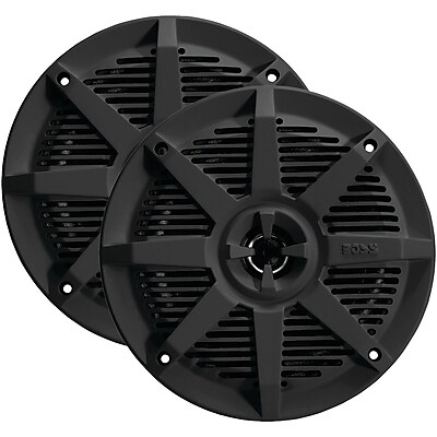 Boss Audio Mr62b 2 way Full range Marine Speakers 6.5 Black