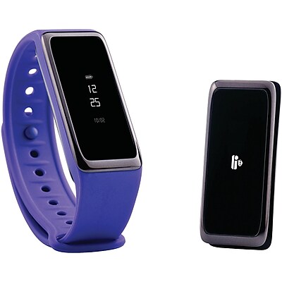 My Kronoz 813761020510 Zefit2 Activity Tracker purple black