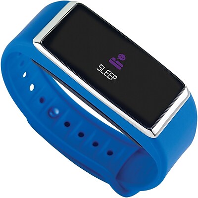 My Kronoz 813761020619 Zefit2 Pulse Activity Tracker blue silver