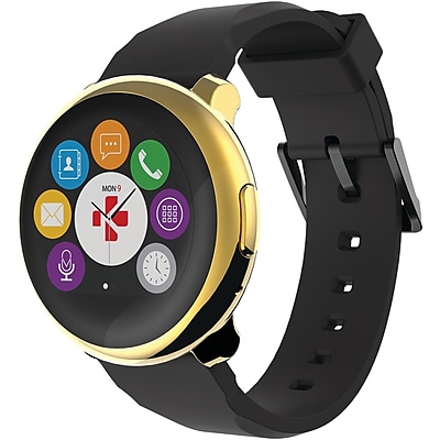 My Kronoz 813761020985 Zeround Smartwatch yellow Gold black