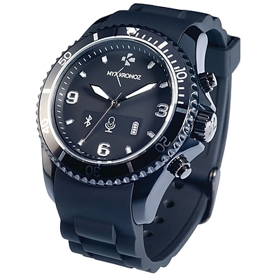 My Kronoz 813761020282 Zeclock Analog Smartwatch (black)