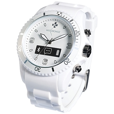 My Kronoz 813761020299 Zeclock Analog Smartwatch (white)