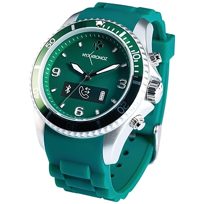 My Kronoz 813761020329 Zeclock Analog Smartwatch (green)