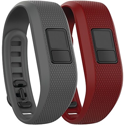 Garmin 010 12452 02 Vivofit 3 Accessory Bands slate marsala