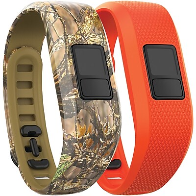 Garmin 010 12452 33 Vivofit 3 Accessory Bands orange camo