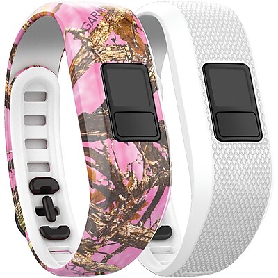 Garmin 010 12452 32 Vivofit 3 Accessory Bands pink Camo white