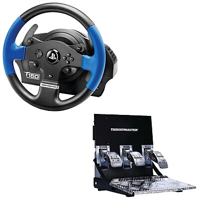 Thrustmaster 4169084 T150 Pro Racing Wheel With T3pa Pedal Set