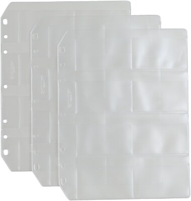 DayRunner® Business Card Holder, 8-1/2" x 11" | Staples®