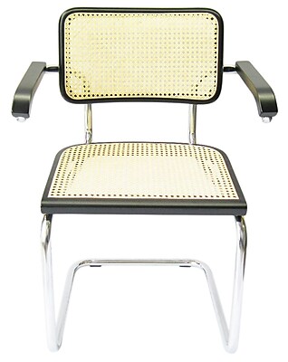 Breuer Chair Company Cesca Arm Chair; Black