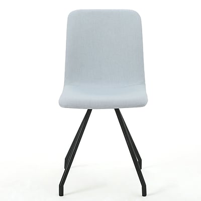 Home Loft Concepts Cole Side Chair Set of 2 ; Light Sky