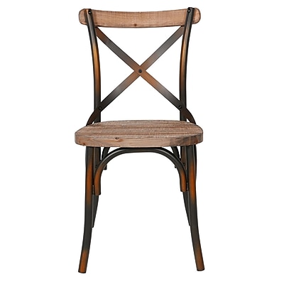 Joseph Allen Side Chair; Antique Copper