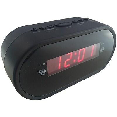 Sylvania Scr1221 .6 Digital Alarm Clock Radio